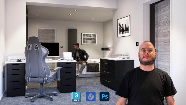 3DS Max and Vray Interior Design Course By Jay Silvester