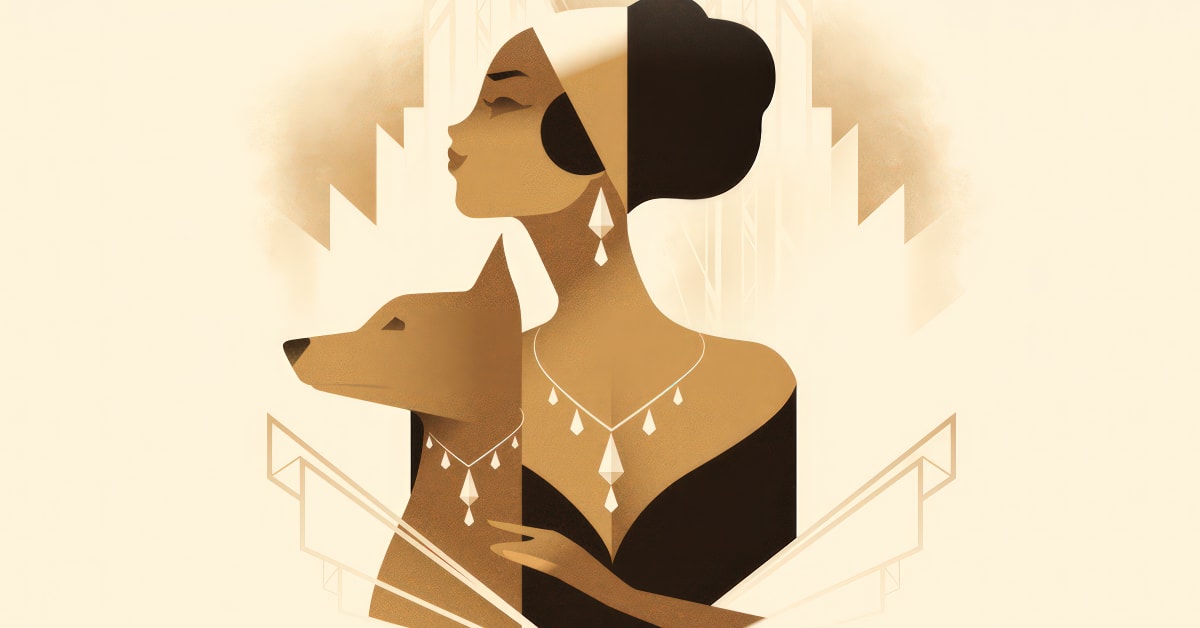 Art Deco Style for Digital Illustration By Mads Berg