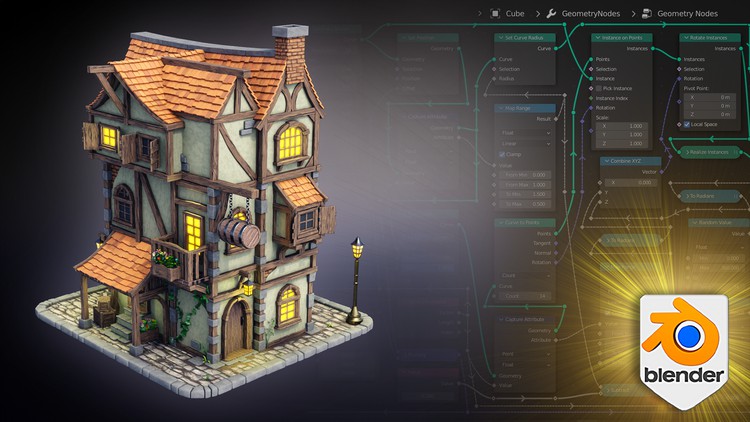 Blender 4 Creator Course Stylized 3D Models By 3D Tudor