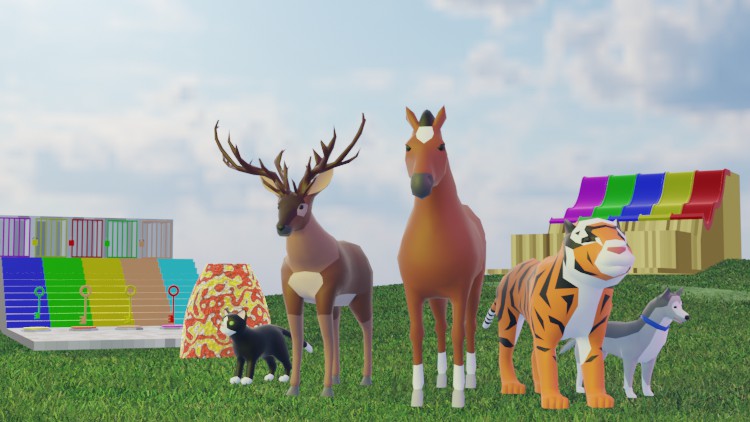 Blender Animated 3D Animal Videos for YouTube Part 1 By Anoorup Roy