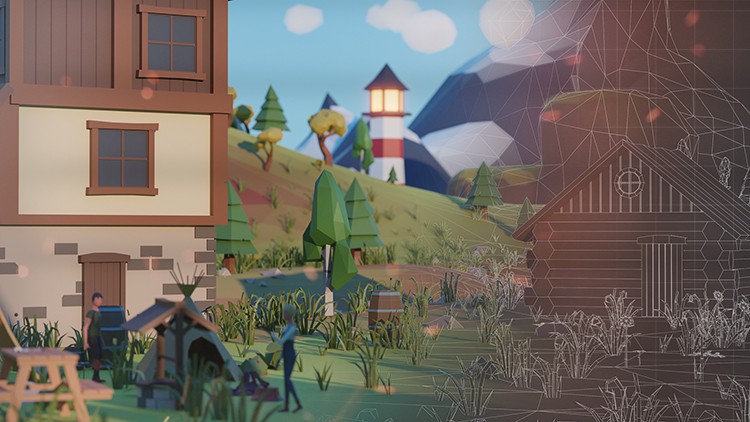 Blender Low Poly Environment Course By Eldamar Studio