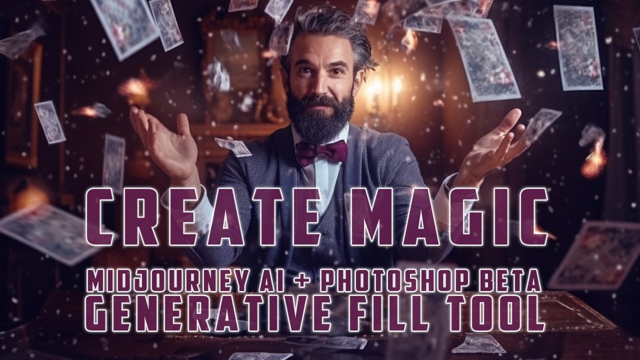 Create Magic Midjourney AI Photoshop Generative Fill Tool By Riccardo Scrocca Follow me in a c