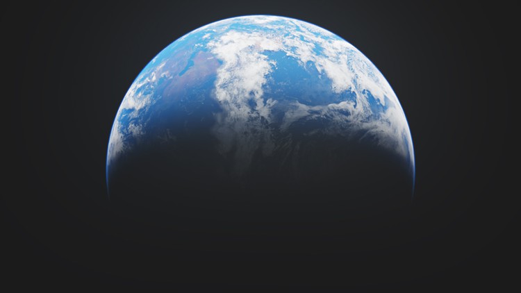 Create Photorealistic Earth in Blender By Yassine Larayedh