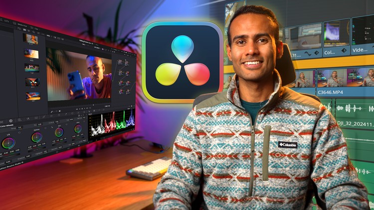 DaVinci Resolve 19 Masterclass By Adi Singh