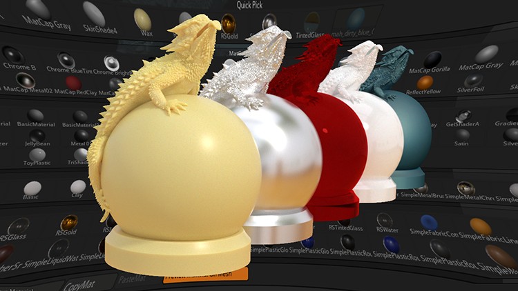 Demystifying ZBrush Materials By Eric Keller