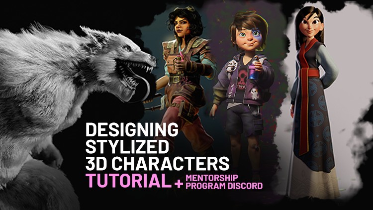 Designing Stylized 3D Characters TUTORIAL EN PT By Vini Cavalcanti