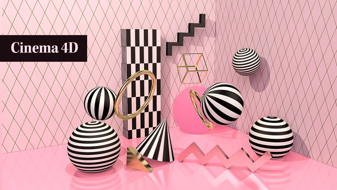 Geometric Shapes in Cinema 4D Create Your Own 3D World By Eveling Salazar