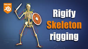 Gumroad Rig a Skeleton with Blender and Rigify