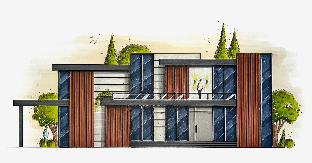 Introduction to marker rendering for architecture and interiors By Baian Shahin