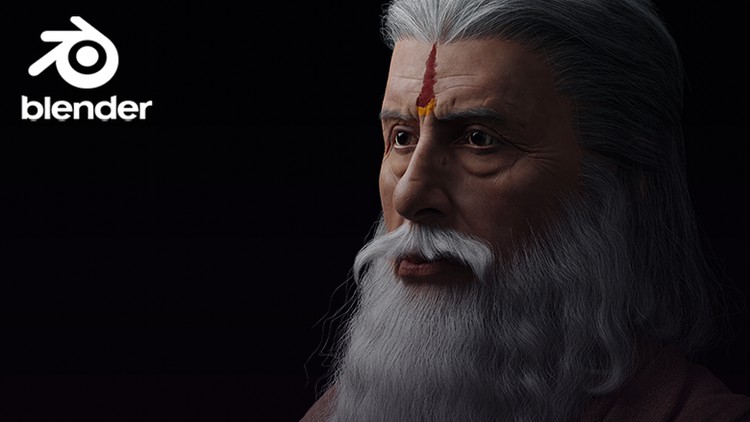 Likeness Portrait Creation in Blender Character Creation By Bharat Sharma