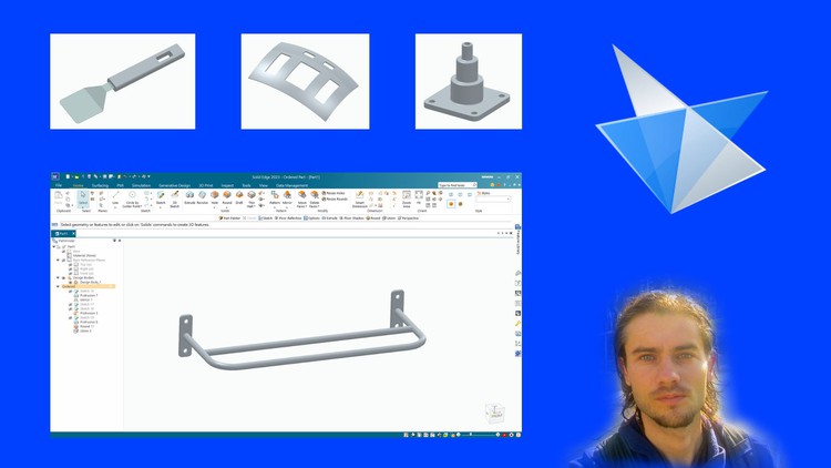 Solid Edge the complete course By Nicolas Forgue