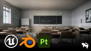 Udemy Unreal Engine 5 Blender Creating a Classroom Environment
