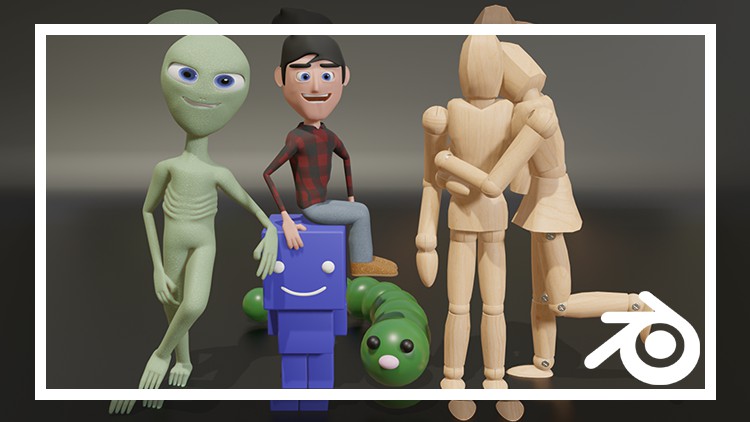 Ultimate Blender 3D Character Creation Animation Course By Alex Cordebard