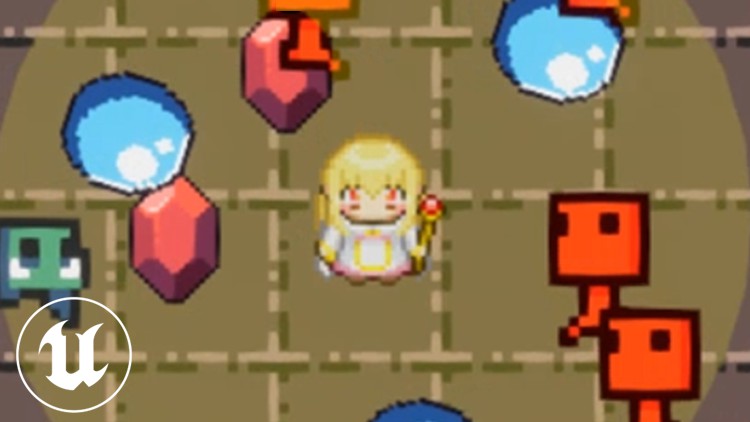 Unreal Engine 5 Create a top down 2D survivors style game By Howl Chang